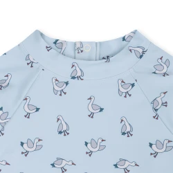 Kúpacie tričko s UPF 50+ Little Seagull Modré