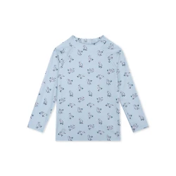 Kúpacie tričko s UPF 50+ Little Seagull Modré