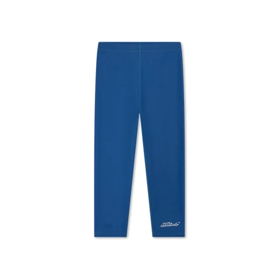 Chlapčenské plavkové legíny s UPF 50+ Blue