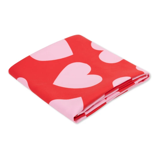 Detský plážový uterák z mikrovlákna Hearts 135 x 65 cm od Swim Essentials