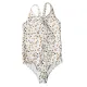 Dievčenské detské plavky s UPF 50+ Leopard béžový od Swim Essentials