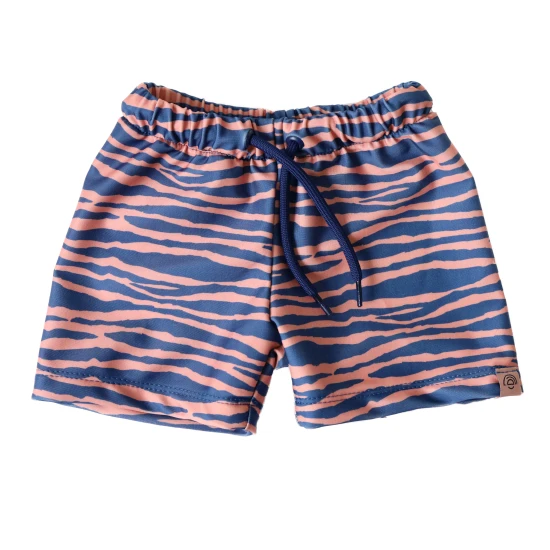 Detské chlapčenské plavky Boxerky s UPF 50+ Zebra Swim Essentials
