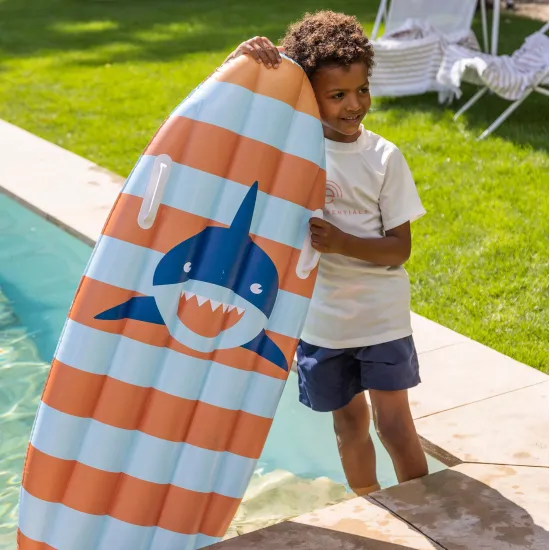 Nafukovací surf pre deti Žralok 120 cm Swim Essentials