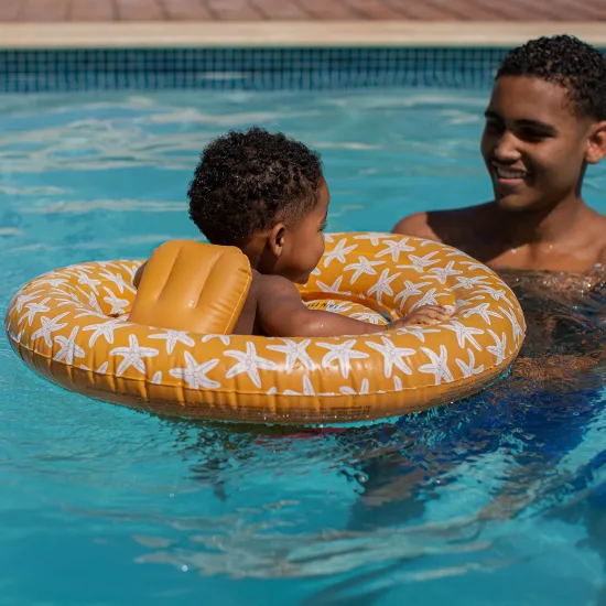 Nafukovacie koleso pre bábätká Starfish s hviezdovým motívom