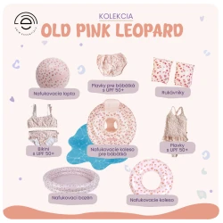 Rukávniky Old pink Leopard 2-6 rokov