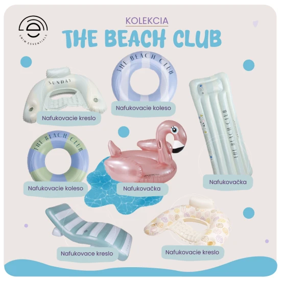 Nafukovacie kreslo Sea Shells Swim Essentials