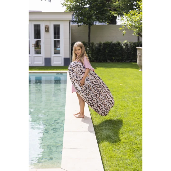 Nafukovací surf pre deti Leopard béžový 120 cm Swim Essentials