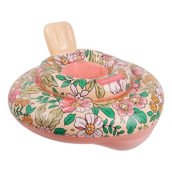 Nafukovacie koleso pre bábätká Swim Essentials Kvety s kvetinovým dizajnom