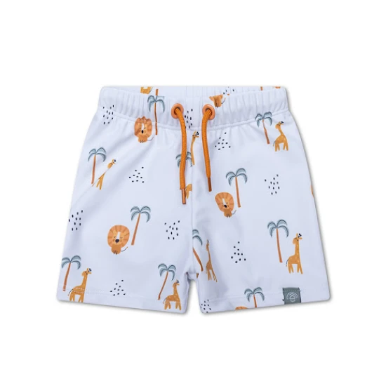 Detské chlapčenské plavky Boxerky s UPF 50+ Jungle Swim Essentials