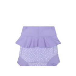 Neoprénové plavky pre bábätká Lila Leopard