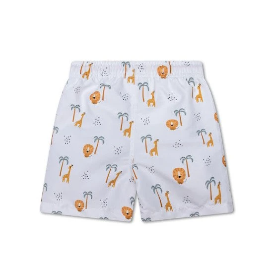 Detské chlapčenské plavky šortky s UPF 50+ Džungľa Swim Essentials