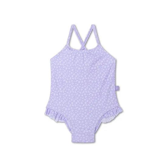 Plavky s UPF 50+ Lila Leopard od Swim Essentials
