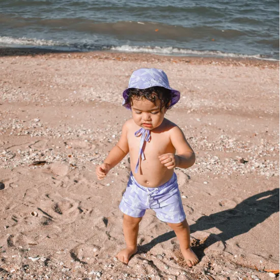 Detské chlapčenské plavky Boxerky s UPF 50+ Sea Star Swim Essentials