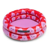 Nafukovací bazén pre deti Hearts red 60 cm