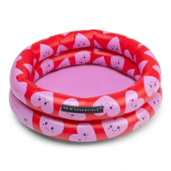 Nafukovací bazén pre deti Hearts red 60 cm