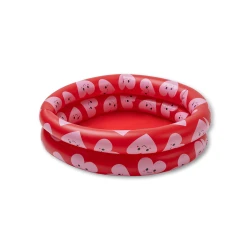 Nafukovací bazén pre deti Hearts Red 60 cm