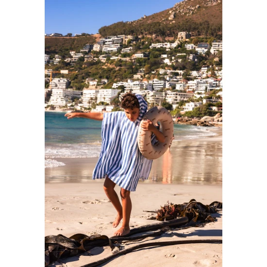 Detské nafukovacie koleso Swim Essentials s leopardím vzorom v hnedej farbe – priemer 55 cm