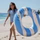 Nafukovacie koleso Swim Essentials The Beach Club – veľké koleso s pásikmi 120 cm pre deti aj dospelých
