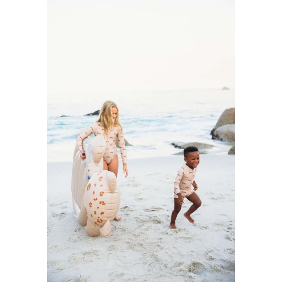 Plavkový overal s UPF 50+ Brown Leopard Swim Essentials