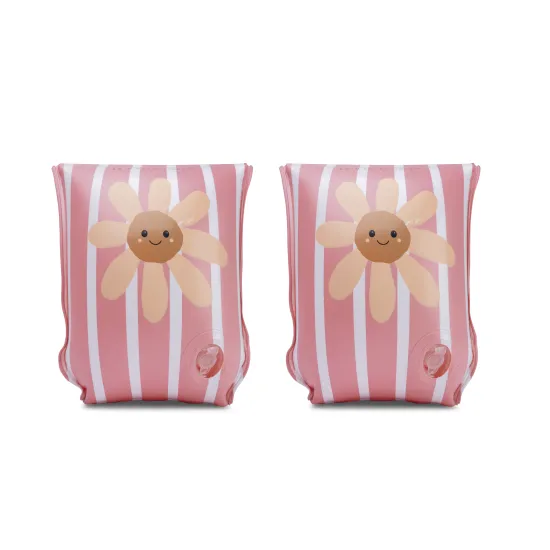Detské rukávníky na plávanie od Swim Essentials so sedmokráskou sú vhodné pre detičky od 2 do 6 rokov v rozmedzí od 15 do 30 kg.