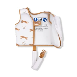 Plávacia vesta pre deti Brown Leopard 1-2 roky