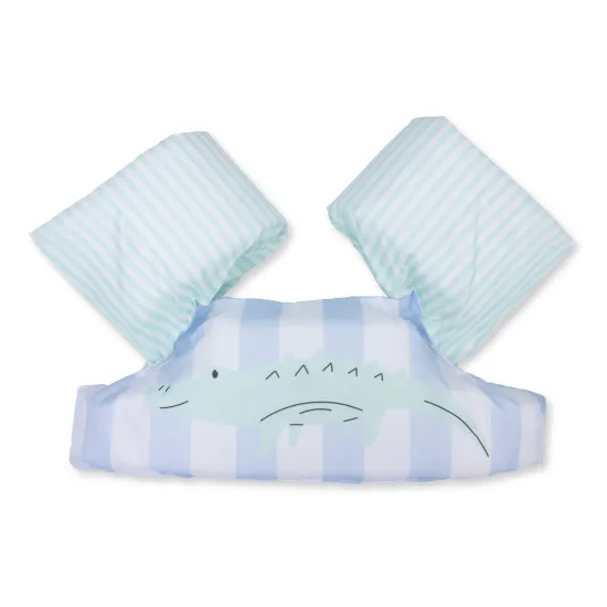 Plávacia vesta s rukávnikmi Crocodile 2–6 rokov Swim Essentials