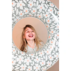 Plavky s dlhým rukávom s UPF 50+ Florish green