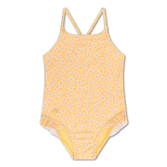 Plavky s UPF 50+ Florish yellow od Swim Essentials