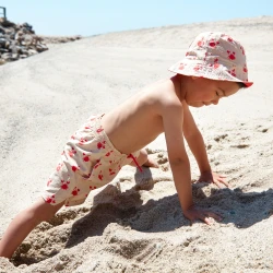 Obojstranný klobúčik s UPF 50+ Oh Crab