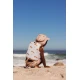 Plavky Boxerky s UPF 50+ Brown Leopard Swim Essentials