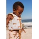 Plavky Boxerky s UPF 50+ Brown Leopard Swim Essentials