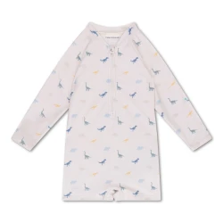 Plavkový overal s UPF 50+ Dino