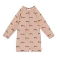 Plavkový overal s UPF 50+ Brown Leopard