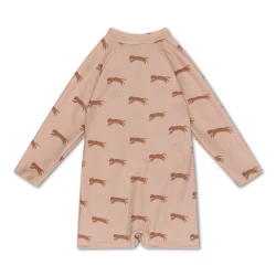 Plavkový overal s UPF 50+ Brown Leopard