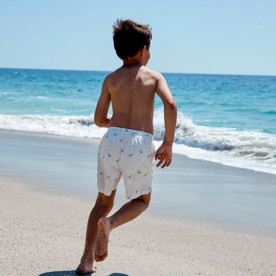 Detské chlapčenské plavky šortky s UPF 50+ Dino Swim Essentials