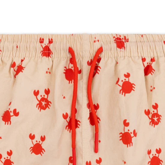 Detské chlapčenské plavky šortky s UPF 50+ Oh Crab Swim Essentials