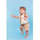 Detské chlapčenské plavky šortky s UPF 50+ Brown Leopard Swim Essentials