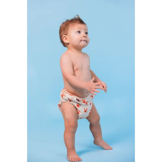 Plavky pre bábätká s UPF 50+ Oh Crab Swim Essentials