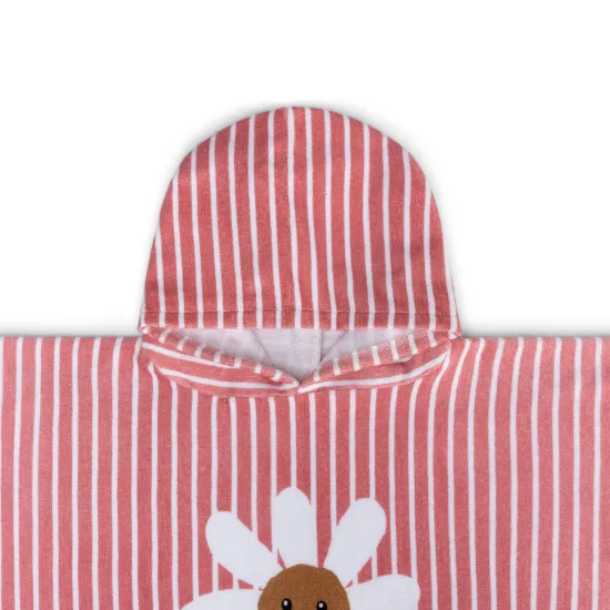 Detské uterákové pončo s kapucňou Daisy Flowers Swim Essentials