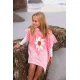 Detské uterákové pončo s kapucňou Daisy Flowers Swim Essentials