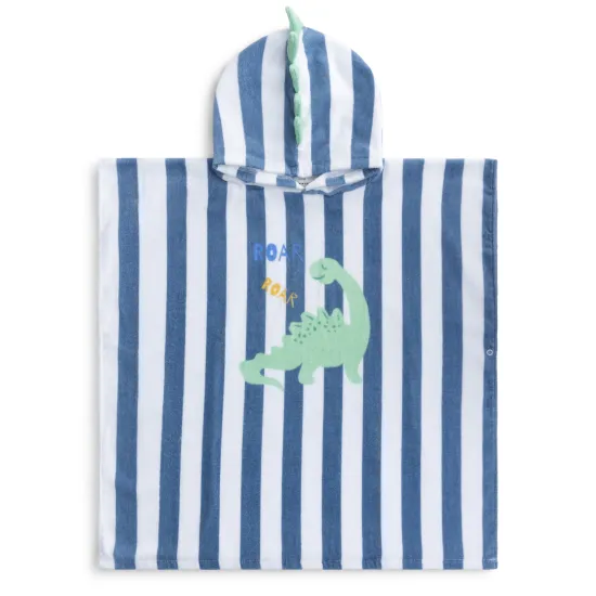 Detské uterákové pončo s kapucňou Dino Swim Essentials