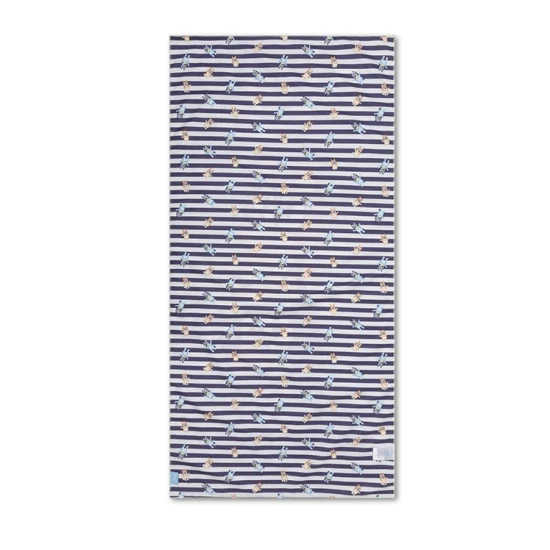 Rýchloschnúci Plážový uterák z mikrovlákna 135 x 65 cm Bluey