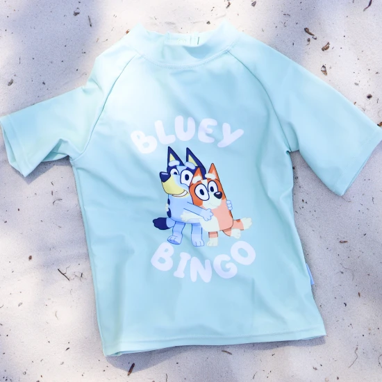 Kúpacie tričko s UPF 50+ Bluey Swim Essentials