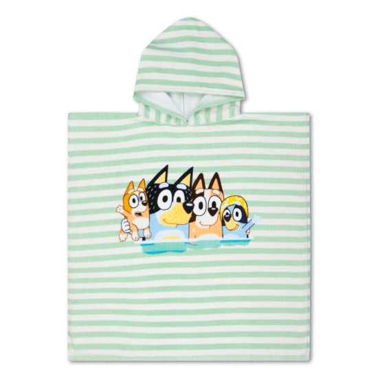 Detské uterákové pončo s kapucňou Bluey Swim Essentials
