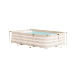 Bazén s konštrukciou Essence Luxe Sand White Stripe 260x160x65 cm