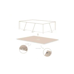 Podložka pod bazén Essence Sand 300x200