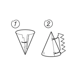 Párty klobúčiky Cirkus 6 ks