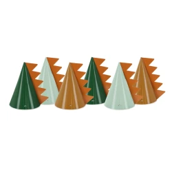 Párty klobúčiky Dinosaurus 6 ks