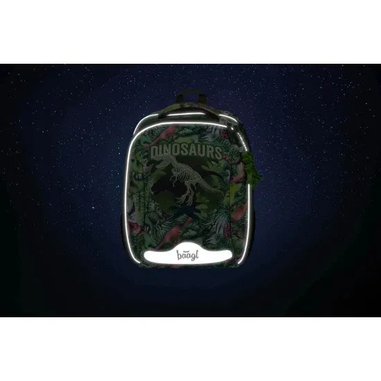 Školská taška Shelly Dinosaurus značky BAAGL 