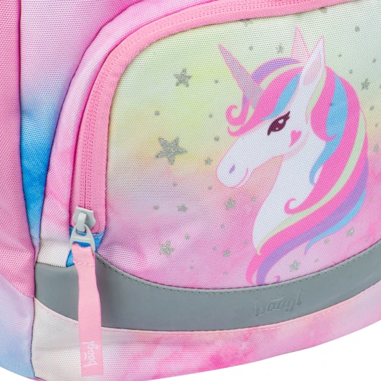Školský batoh Airy Rainbow Unicorn – ultraľahký a štýlový